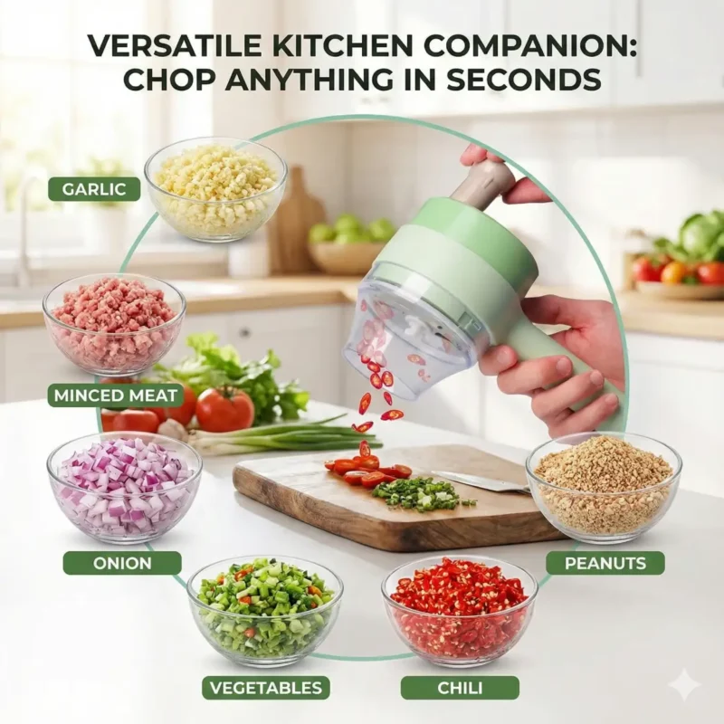 Electric vegetable chopper