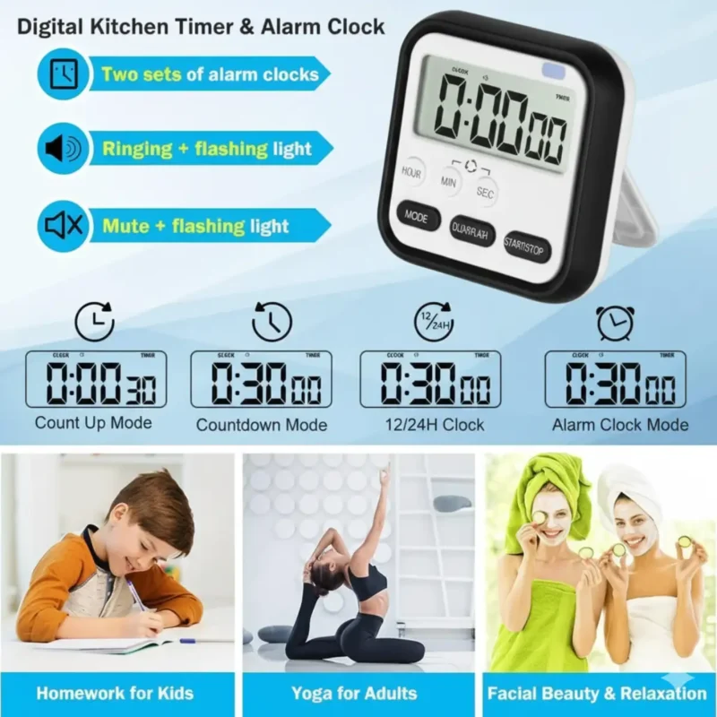 Portable timer & accessories
