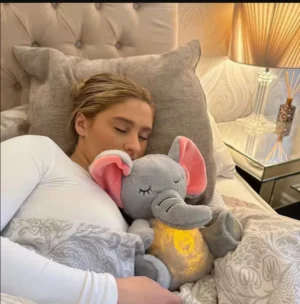 breathing kids sleeping teddy