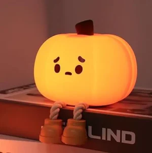 pumpkin crazy home lighting glow lamp