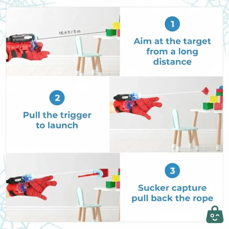web shooter instructions
